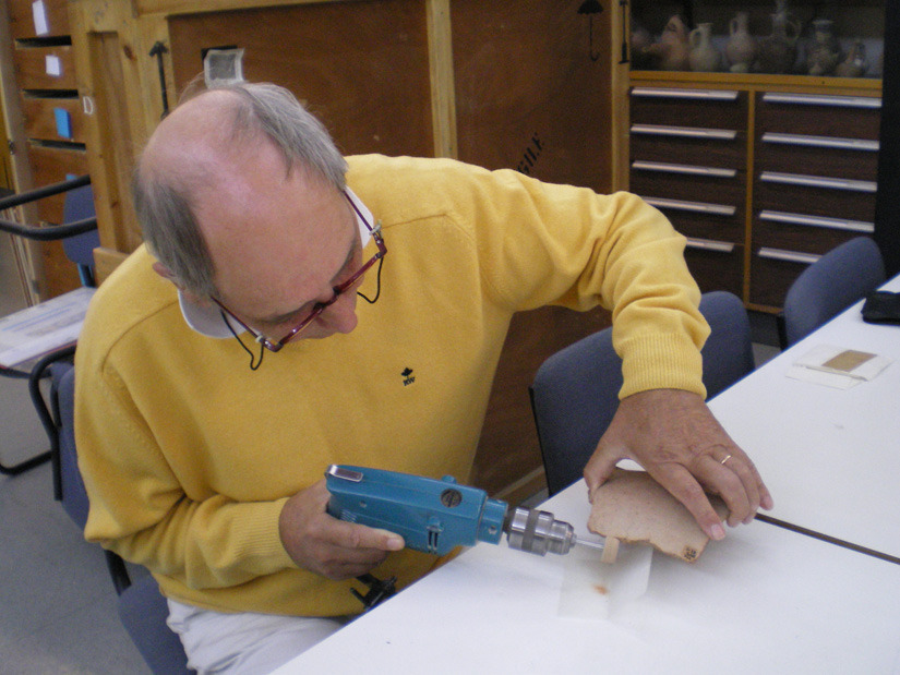 Gunneweg testing Ostracon